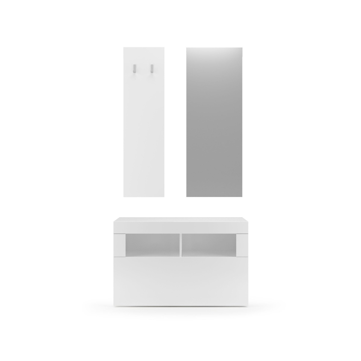 mobile ingresso con panca e guardaroba