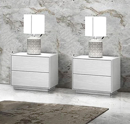 Set moderno Frassino gesso