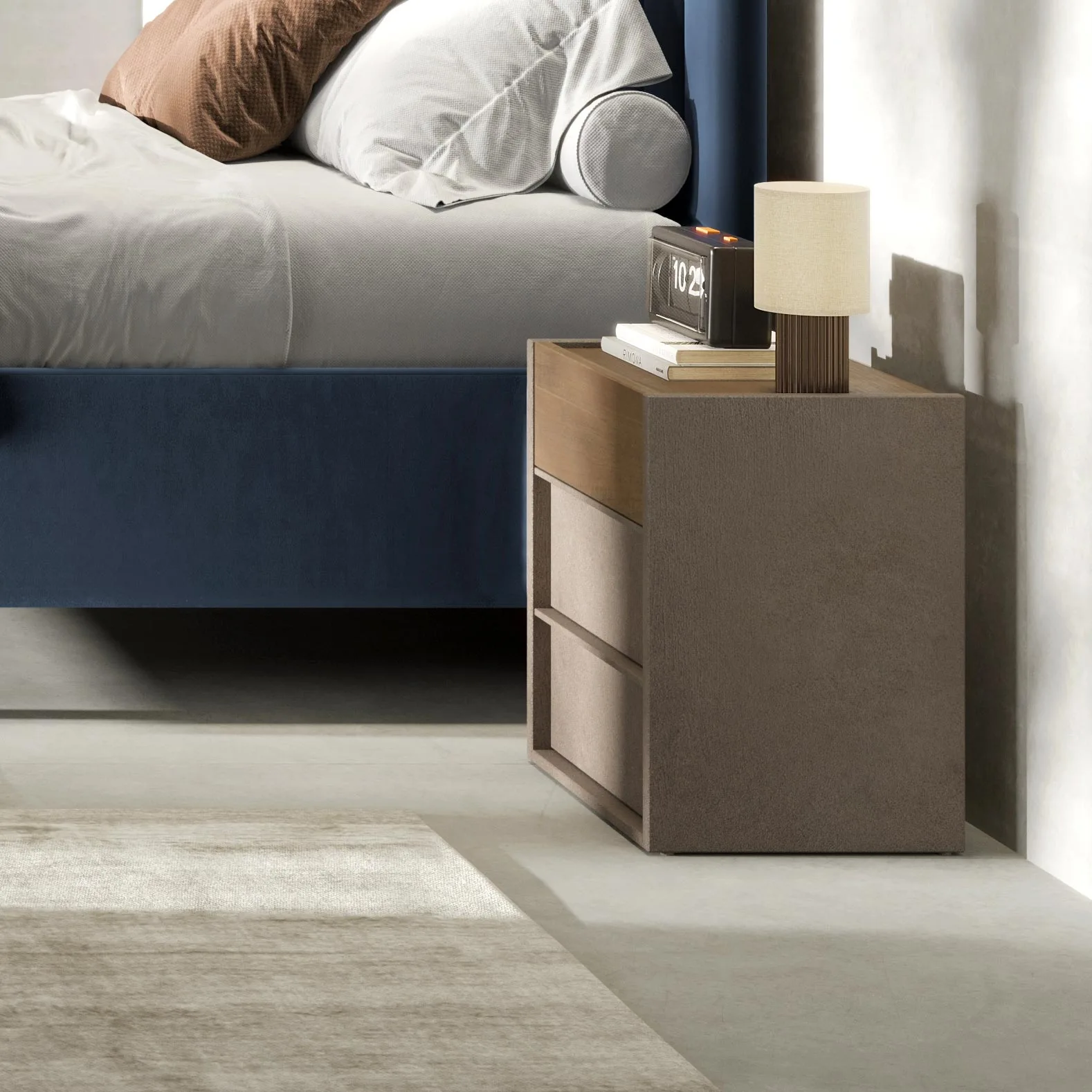 comodini moderni bronzo