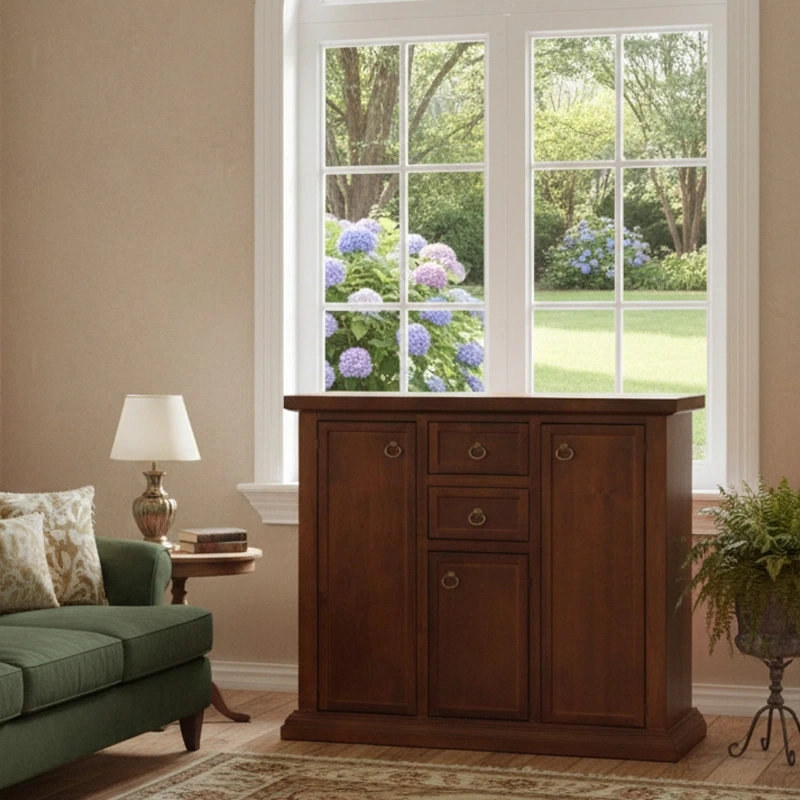 credenza in noce classica