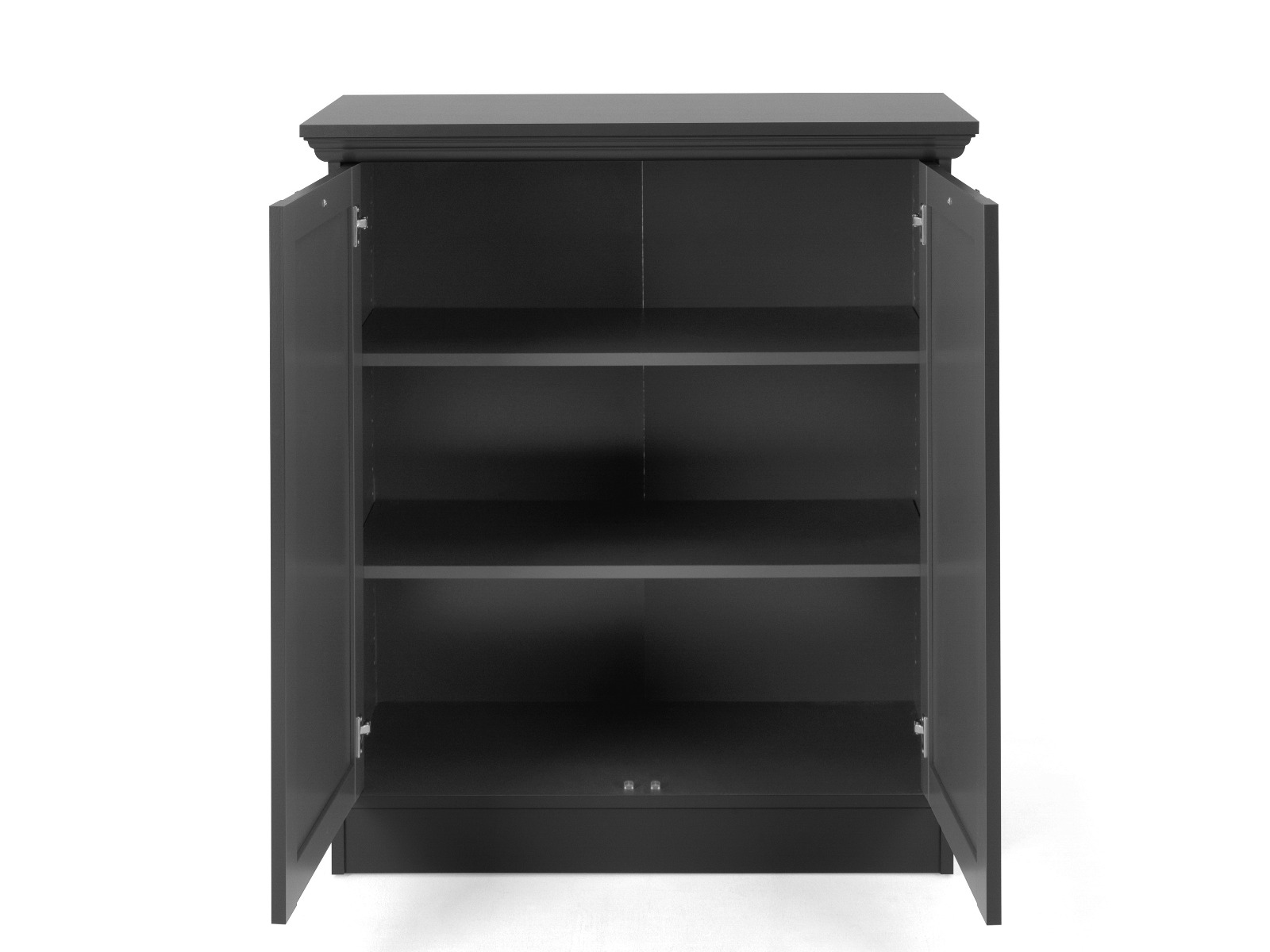 Credenza multiuso 2 ante in finitura Grigio antracite