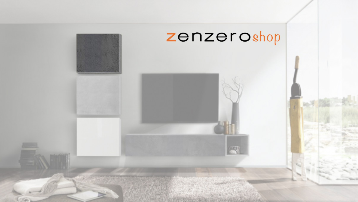 Cubo moderno e di design, Ossido e Beton