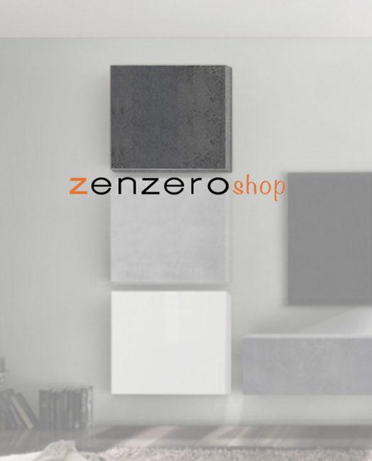 Cubo moderno e di design, Ossido e Beton