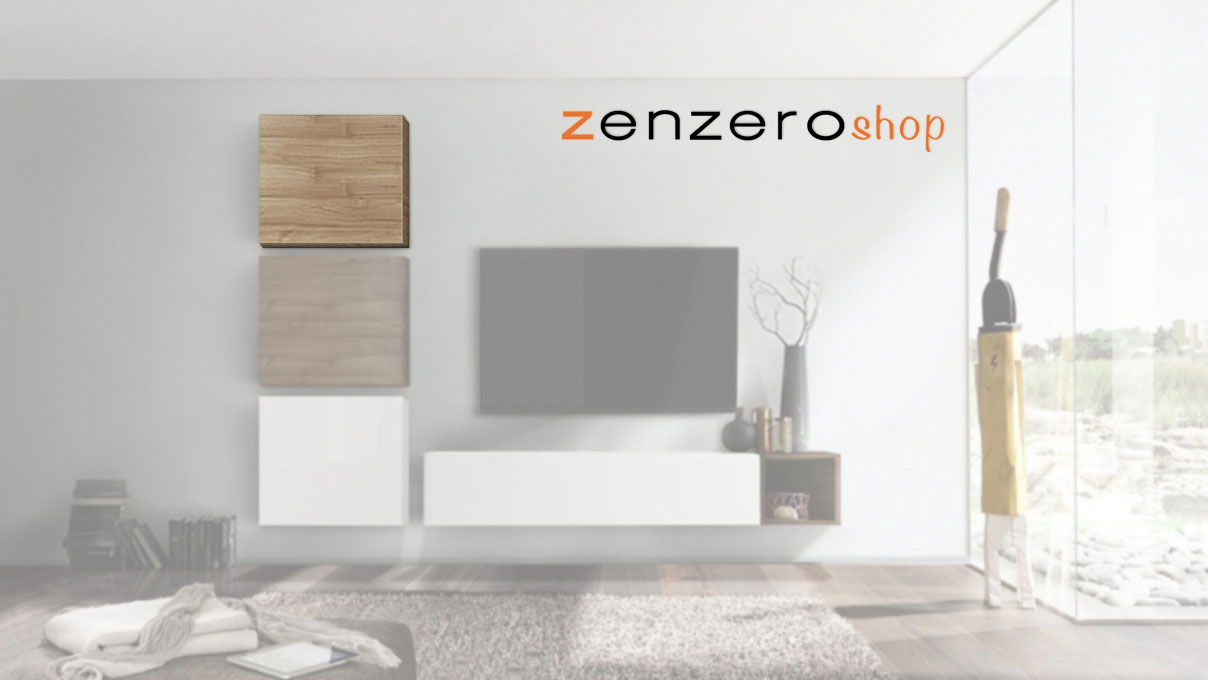 Cubo moderno e di design, Noce Stelvio