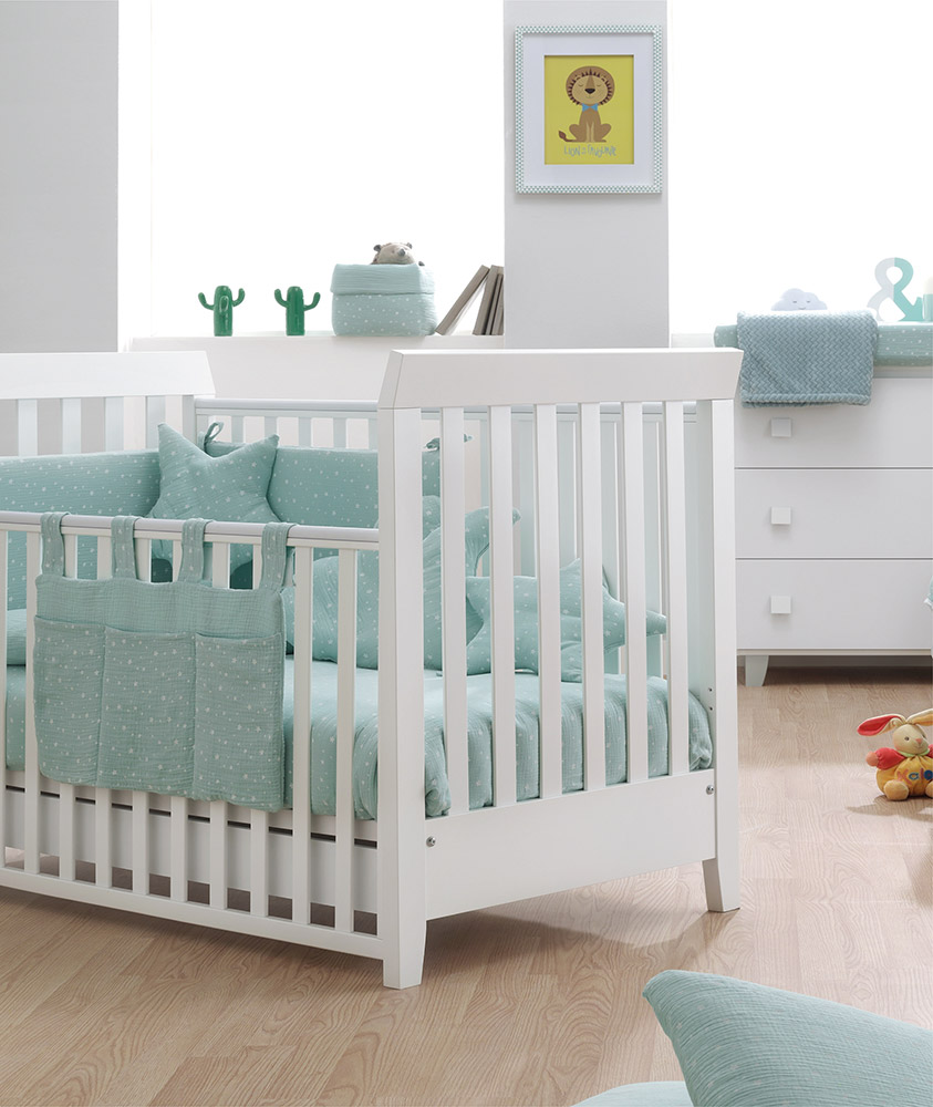 Lettino neonati Piuma in finitura Bianco