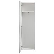 Guardaroba da ingresso bianco lucido linea onda