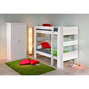 Letto a castello trasformabile in 2 letti in legno massello