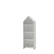 Armadietto libreria a giorno per camerette, finitura Bianco
