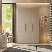 Armadio 3 ante, finitura Cashmere, L.138