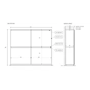 armadio scorrevole moderno