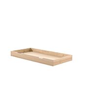 Divano letto pino massello con secondo estraibile e 3 cassetti, disponibile in due colorazioni