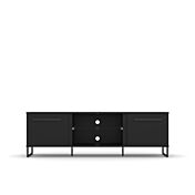  Porta TV moderno, colore Nero