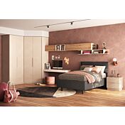 cameretta completa letto tessuto