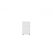 Elegante Scrivania moderna in finitura Bianco opaco