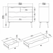 cassettiera in sconto 