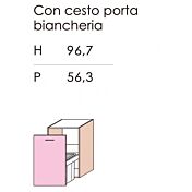 cesto porta biancheria