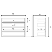 comò tutto cashmere