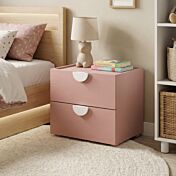 comodino moderno rosa