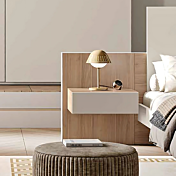 Comodino sospeso, Sequoia honey e Corda Zenzero Shop