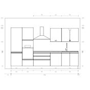 cucina lineare moderna