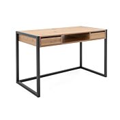 Ufficio completo stile Industry in finitura Antracite e Rovere nodato 