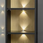 Parete con led