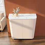 madia con top in vetro