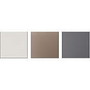 Letto contenitore Diadema in ecopelle in finitura grigio perla, tortora ed antracite