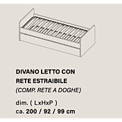 divano letto estraibile