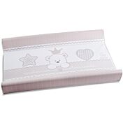 Culla Baloo con ruote, bianca con decori