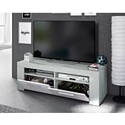 Mobili x televisione di Design Bianco e Cemento a due ante