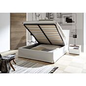 Camere matrimoniale moderna conveniente, finitura Noce Chiaro e Argilla