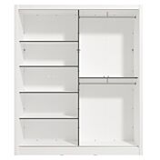 interno armadio bianco