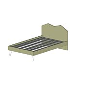 Letto ad una pizza e mezza, Pistacchio