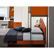 letto testiera ice moretti corallo