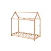 Lettino montessoriano a capanna, 70x140 in pino massello