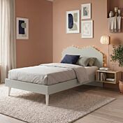 Letto Gesso 1 piazza e mezza, L.130