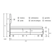 letto moderno imbottito