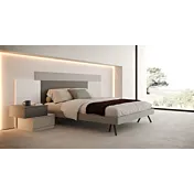 letto legno laccato