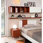 letto moderno paprika
