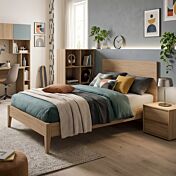 Letto 1 piazza e mezza Royal Oak, 120x200, rete inclusa