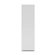Conveniente Libreria salvaspazio con 2 cassetti, finitura Bianco opaco
