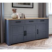 Soggiorno completo Rovere navy e Rovere riviera