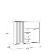 madia in legno