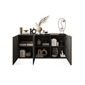 Innovativa Credenza 3 ante in finitura Kadiz e Titanio