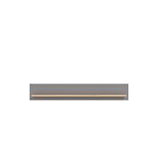 Mensola di design finitura Rovere e Grigio