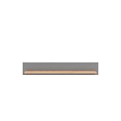 Mensola di design finitura Rovere e Grigio