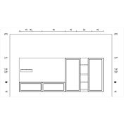 misure specifiche parete attrezzata 3