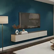 Base Tv Tomasella, 3 cestoni, finitura Madreperla