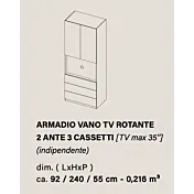 modulo con tv